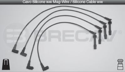 Комплект проводов зажигания BRECAV 09.554