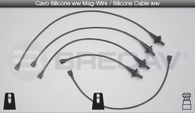 Комплект проводов зажигания BRECAV 10523