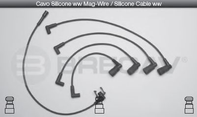 Комплект проводов зажигания BRECAV 11537