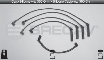 Комплект проводов зажигания BRECAV 23501