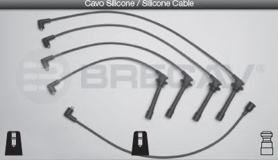 Комплект проводов зажигания BRECAV 27508