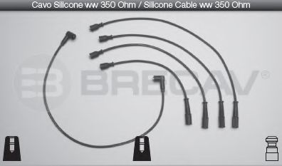 Комплект проводов зажигания BRECAV 34506
