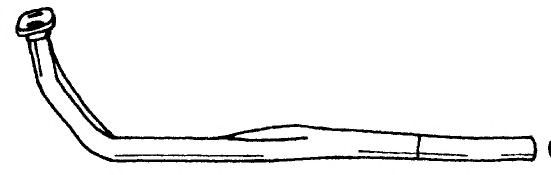 Труба выхлопного газа SIGAM 12119