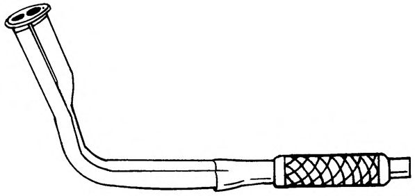 Труба выхлопного газа SIGAM 16101