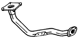 Труба выхлопного газа MTS 17330