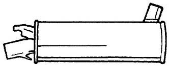 Средний глушитель выхлопных газов SIGAM 53403