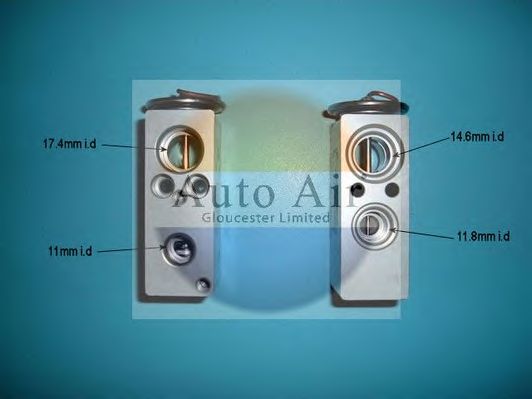 Расширительный клапан, кондиционер AUTO AIR GLOUCESTER 22-8814