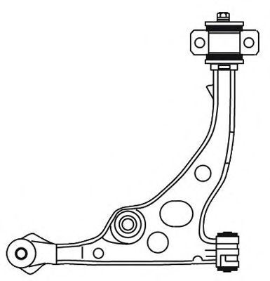 Рычаг независимой подвески колеса, подвеска колеса FRAP 2689
