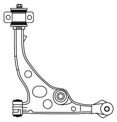 Рычаг независимой подвески колеса, подвеска колеса FRAP 2690