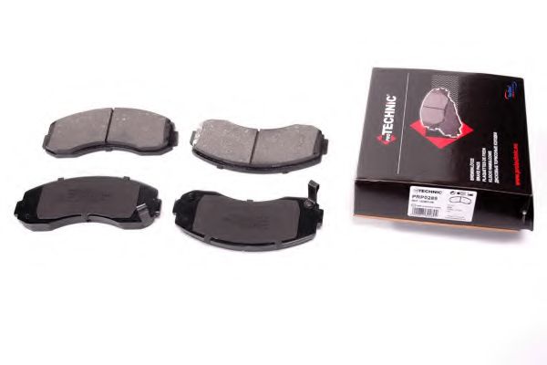Комплект тормозных колодок, дисковый тормоз PROTECHNIC PRP0289