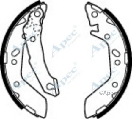 Тормозные колодки APEC braking SHU627