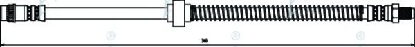 Тормозной шланг APEC braking HOS3195