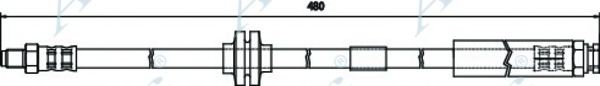 Тормозной шланг APEC braking HOS3294