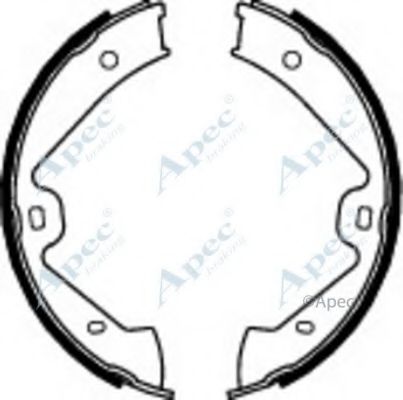 Тормозные колодки APEC braking SHU802