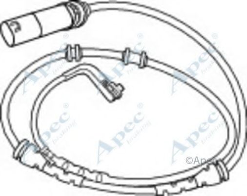 Указатель износа, накладка тормозной колодки APEC braking WIR5273