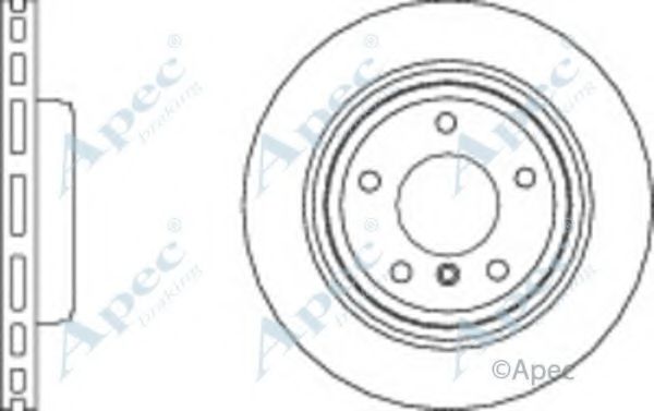 Тормозной диск APEC braking DSK3099