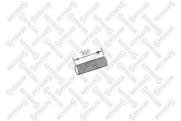 Гофрированная труба, выхлопная система STELLOX 82-01625-SX