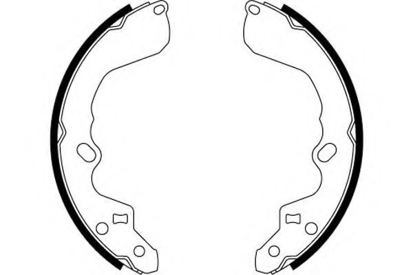Комплект тормозных колодок HELLA PAGID 8DB 355 000-491