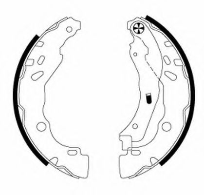 Комплект тормозных колодок HELLA PAGID 8DB 355 020-071