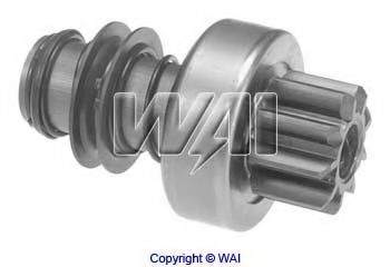 Привод с механизмом свободного хода, стартер WAIglobal 54-9185