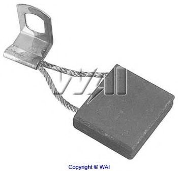 Угольная щетка, генератор WAIglobal 812201