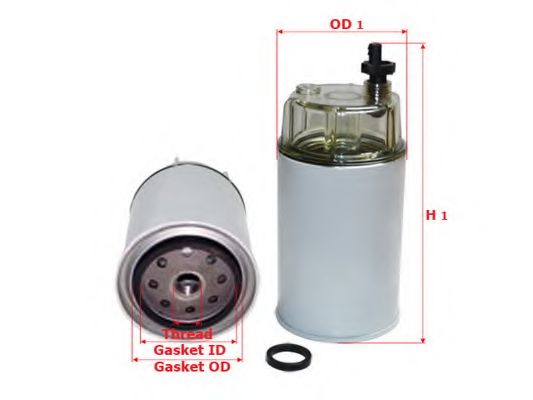 Топливный фильтр SAKURA  Automotive SFC-62040-30B