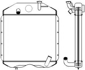 Радиатор, охлаждение двигателя SAKURA  Automotive 1311-0302