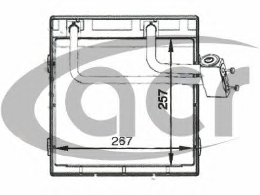 Испаритель, кондиционер ACR 310042