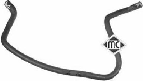 Шланг радиатора Metalcaucho 09044