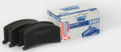 Комплект тормозных колодок, дисковый тормоз FINWHALE V222