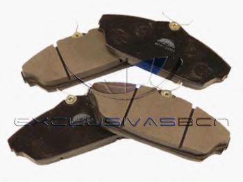Комплект тормозных колодок, дисковый тормоз MDR MFP-2001