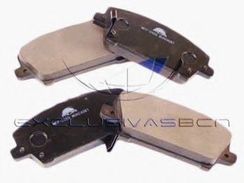 Комплект тормозных колодок, дисковый тормоз MDR MFP-2403