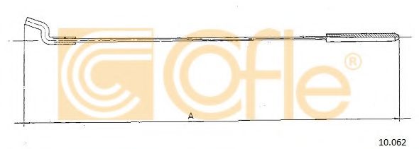 Тросик газа MALÒ 21903