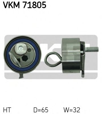 Натяжной ролик, ремень ГРМ SKF VKM 71805