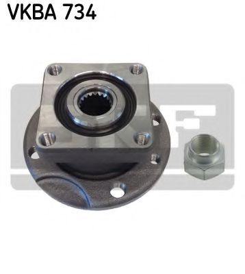 Комплект подшипника ступицы колеса SKF VKBA 734