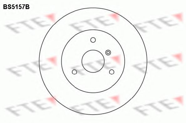 Тормозной диск FTE BS5157B
