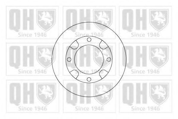 Тормозной диск BACHMANN 0710