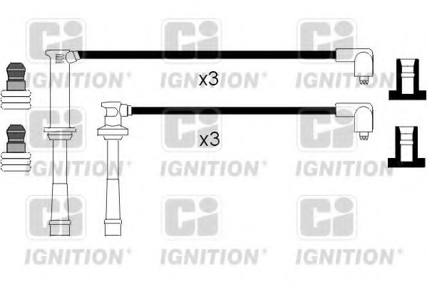 Комплект проводов зажигания QUINTON HAZELL XC1115