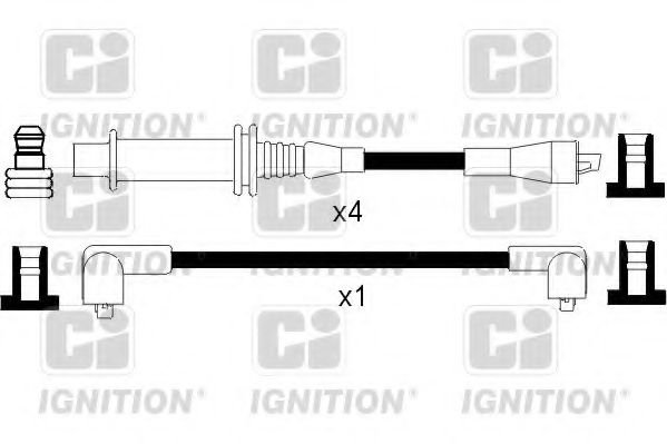 Комплект проводов зажигания QUINTON HAZELL XC448