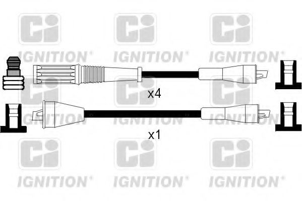 Комплект проводов зажигания QUINTON HAZELL XC583