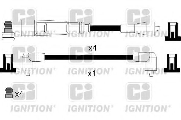 Комплект проводов зажигания QUINTON HAZELL XC905