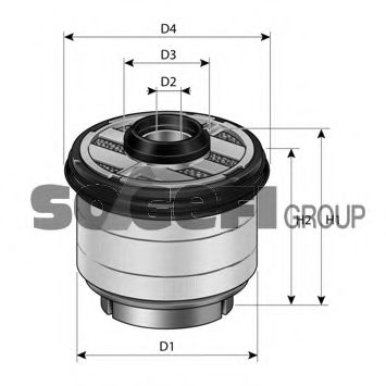 Топливный фильтр FRAM C10353