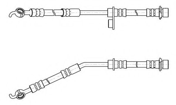 Тормозной шланг FERODO FHY2697