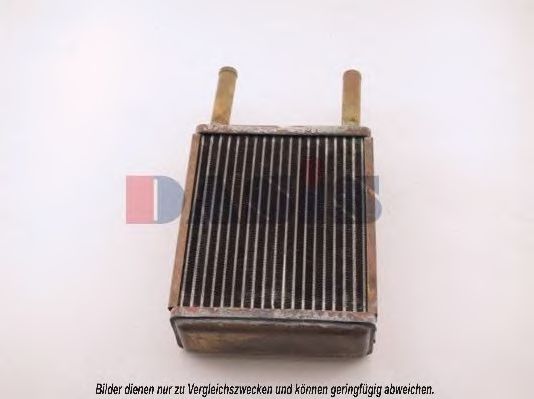 Теплообменник, отопление салона AKS DASIS MZ6123