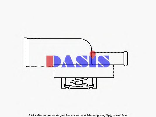 Термостат, охлаждающая жидкость AKS DASIS 750947N