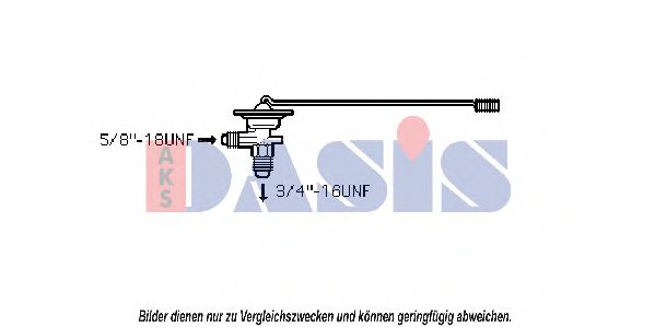 Расширительный клапан, кондиционер AKS DASIS 840007N