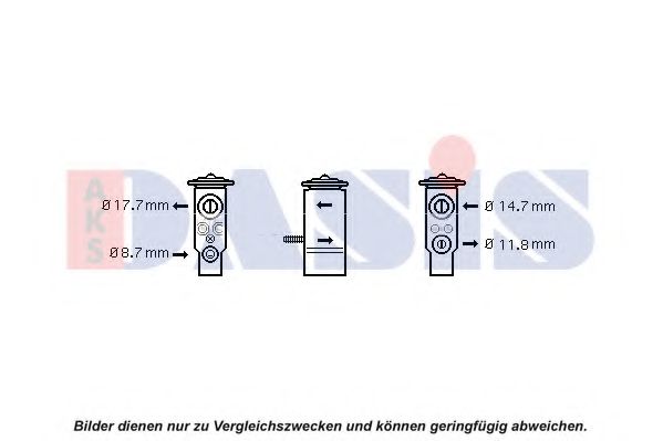 Расширительный клапан, кондиционер AKS DASIS RT1609