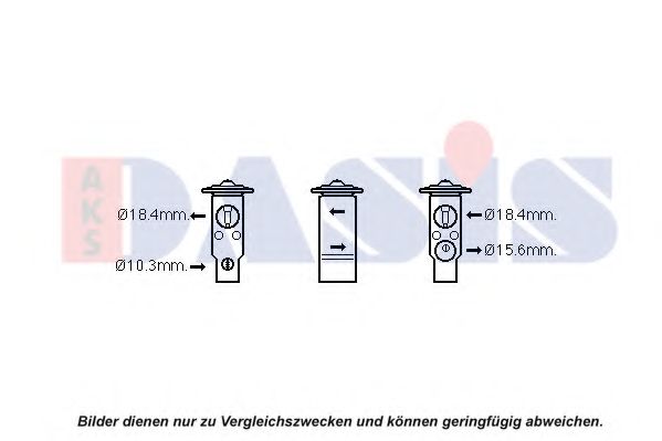 Расширительный клапан, кондиционер AKS DASIS 840306N