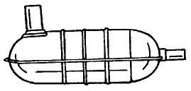 Предглушитель выхлопных газов AKS DASIS SG50300