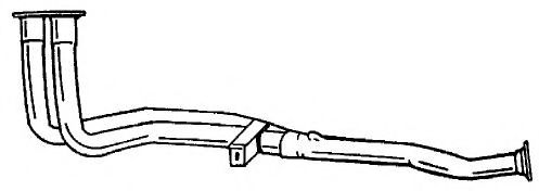 Труба выхлопного газа AKS DASIS SG40133